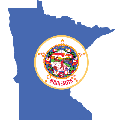 Minnesota Flag, USA