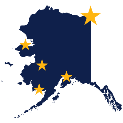 Alaska Flag, USA