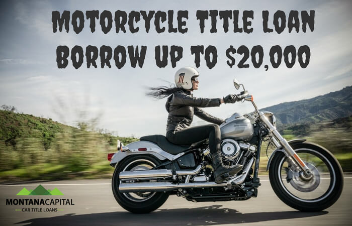 motorcycle title loans arrange money easily