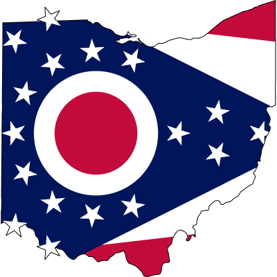 Ohio Flag, USA