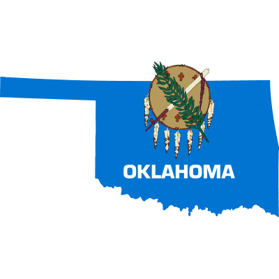 Oklahoma Flag, USA