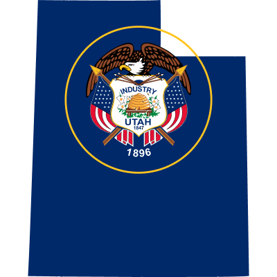 Utah Flag, USA