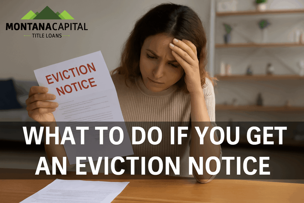 What to Do If You Get an Eviction Notice